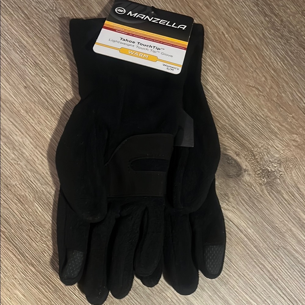Black TouchTip Gloves , Lightweight, Warm